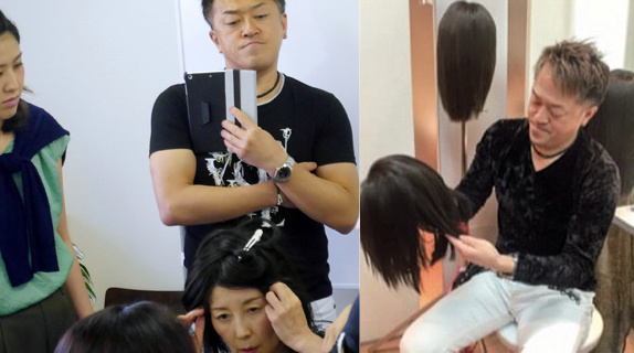 自然な医療用ウィッグ